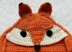 Fox Hooded Wrap Blanket