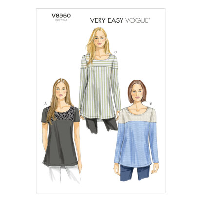 Vogue Misses' Tunic V8950 - Sewing Pattern