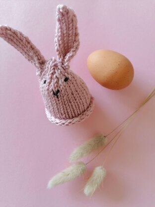 Easter bunny egg cosy