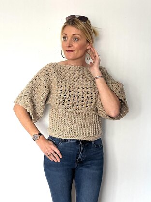 Lace Ribbed Sweater