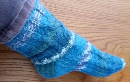 Wheatsheaf Aran Socks