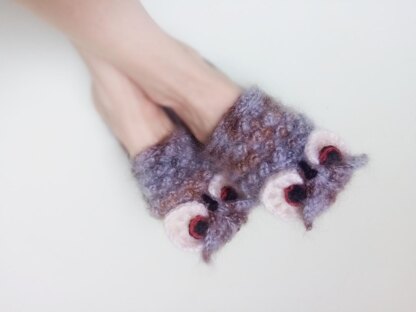 Owl slippers