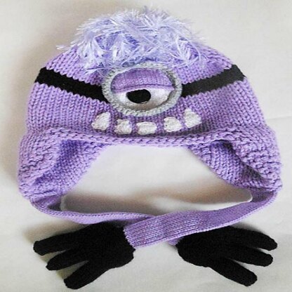 Funny Character Hat Knitted Version