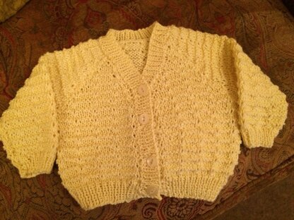 Little Loops baby cardigan