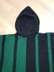 MARKUS, plain knitted hoodie with stripes for the kids