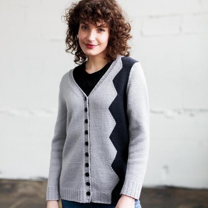 Zigzag Moderne Cardigan