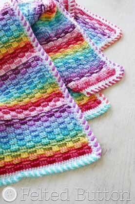 Basket of Rainbows Blanket