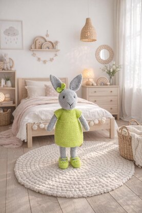 Shella Bunny Doll - Soft Amigurumi Pattern