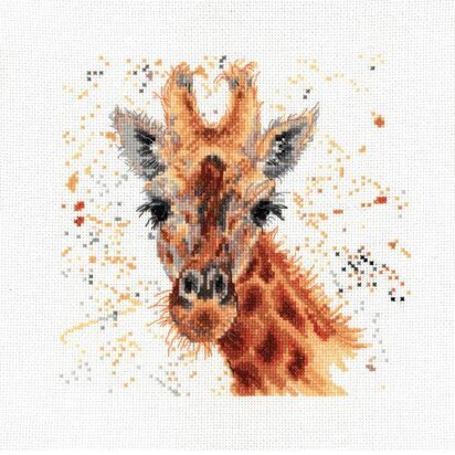 Creative World of Crafts Geraldine The Giraffe Cross Stitch Kit