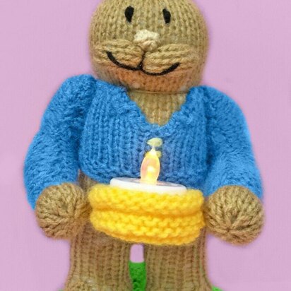 Easter Peter Rabbit inspired Tea Light Holder