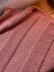 Aran Moss Stitch stripe Blanket