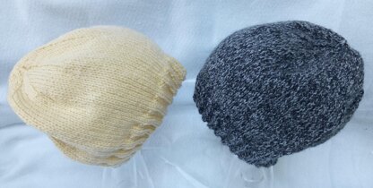 Simple Soft Slouchy Hat