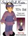 Knitting Pattern for Dolls. Fits American Girl Doll. Tunic. 027