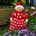 Anneke - Christmas Elf Folk Doll Knitting Pattern.