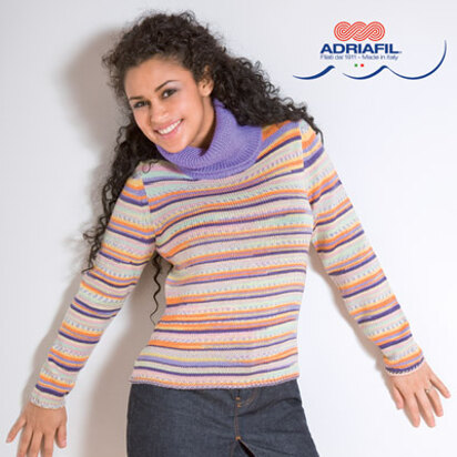 Sestriere Pullover in Adriafil Knitcol and Kid Mohair - Downloadable PDF