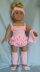 Dance Practice, Knitting Patterns fit American Girl and other 18-Inch Dolls