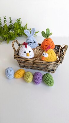 Crochet Chicken Easter Egg Cozy