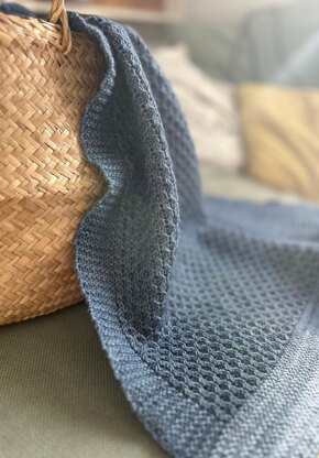 Cozy Cables Baby Blanket