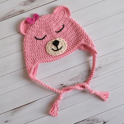 Sleepy Bear Hat