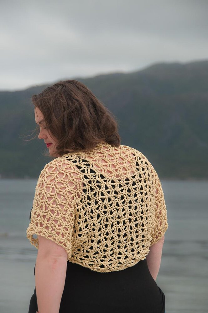 Sunny Bolero Crochet pattern by Joy of Motion Crochet Janne K