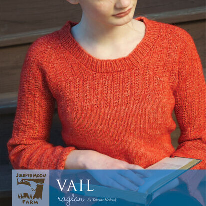 Vail Raglan Sweater in Juniper Moon Sabine - JMF10-06 - Downloadable PDF