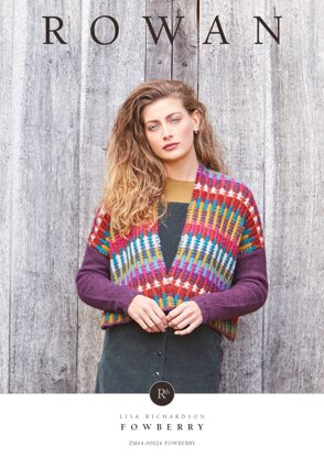 Fowberry Cardigan in Rowan Alpaca Classic - Downloadable PDF