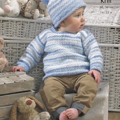 Baby Set in King Cole DK - 4204 - Downloadable PDF