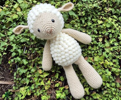 Farm Animal Set Bunny Chicken Cow Pig Sheep Lamb crochet amigurumi