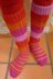 Textured Knee High Winter Socks