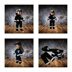 Crochet 18" Doll Outfit, Fireman Costume