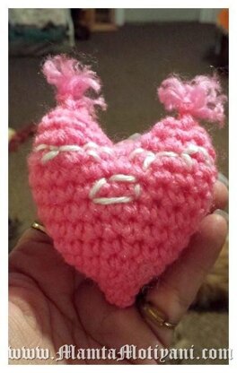 Mrs. Heart Amigurumi