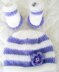 Premature baby Dolls easy knitting pattern for Hats and boots