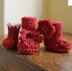 #184 Chunky Crochet Booties