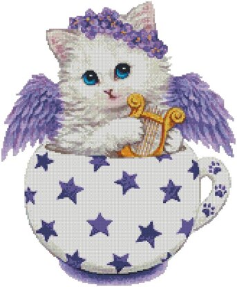 Angel Kitty Cup - #12374-KH