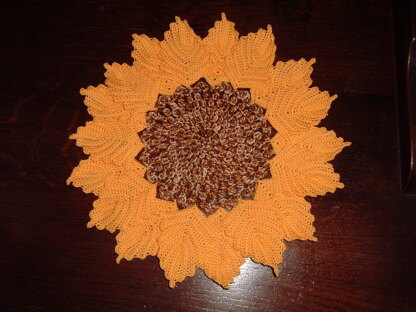 Sunflower doily 2