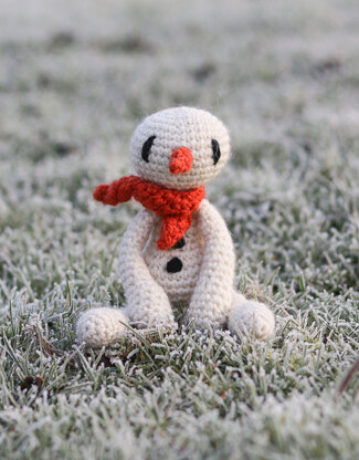 Toft Lebkuchenmann und Schneemann Mini Amigurumi Häkelset