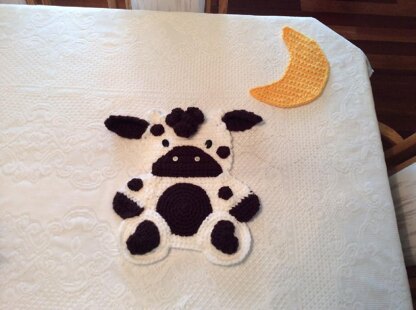 Baby Cow Wall Hanging for the Nursery