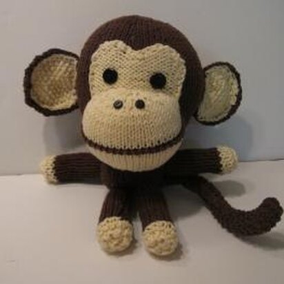 Knitkinz Brown Monkey