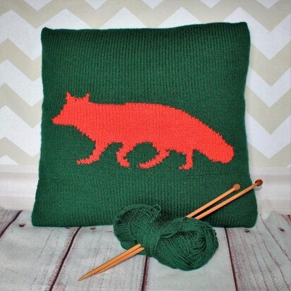 Woodland Fox Cushion Cover