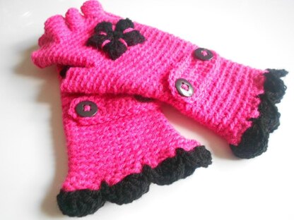 Paloma mittens/ half finger gloves