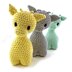 Giraffe Ziggy Toy in Hoooked Eco Barbante - Downloadable PDF