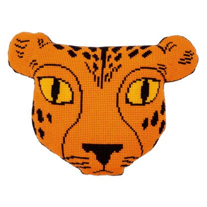 Vervaco Cheetah Cushion Cross Stitch Kit