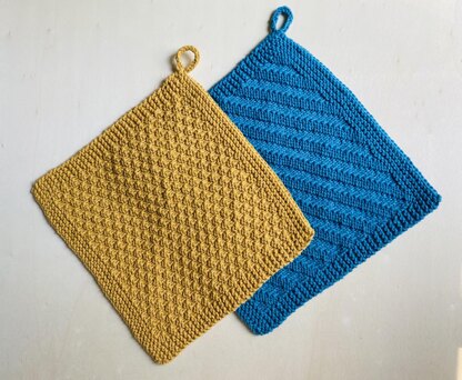 Pattern: 2 designs of dishcloth, washcloth, spa cloth
