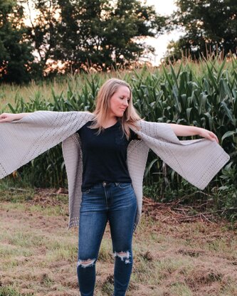 Meadow Mist Poncho