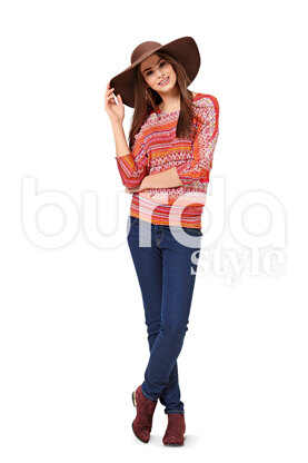 Burda Style Shirt B6590 - Paper Pattern, Size 8-20