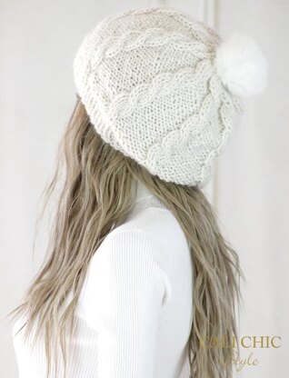 Leah Knit Pompom Hat #814