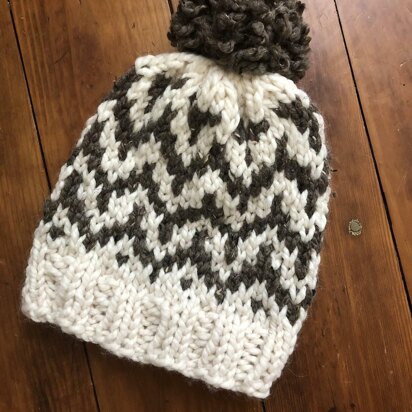 Barley Chevron Hat