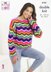 Ladies Sweater in King Cole Pricewise DK - P6181 - Leaflet