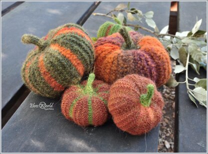 Pumpkin Knitting Pattern Easy Halloween Pumpkin Ornament