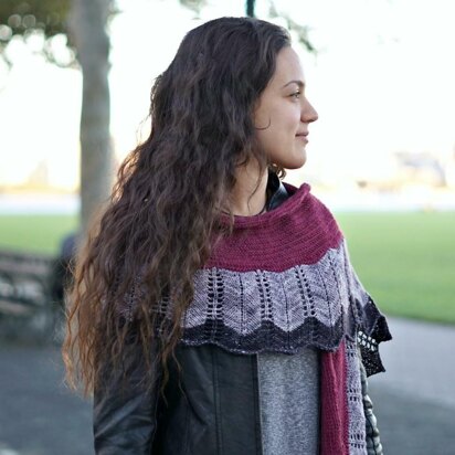 The Sticks and Bones Shawl - knitting pattern